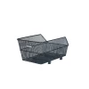 Basil Cento WSL Rear Basket Steel Mesh Black Accessories